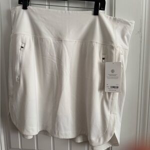 Athleta Women's White Golf Tennis Skort
